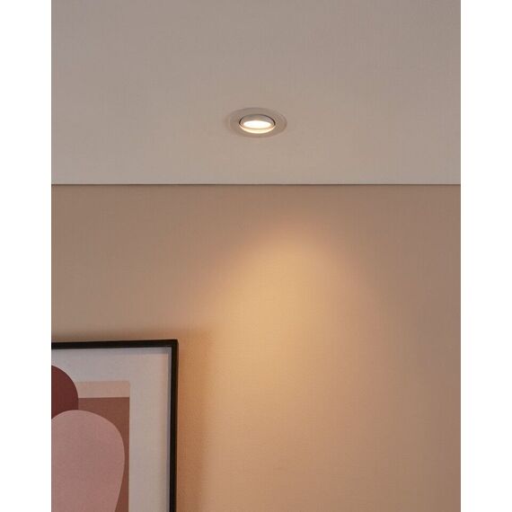 EGLO - Saliceto-Z recessed light white Ø8.8 - RGB + TW - Zigbee, Bluetooth / Electronics - Αταξινόμητα -  - Techbox