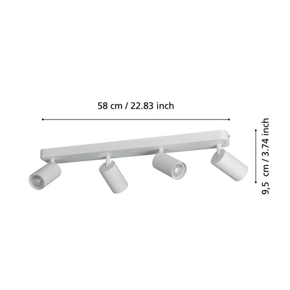 EGLO - Telimbela-Z track light white - RGB + TW - Zigbee, Bluetooth / Electronics - Αταξινόμητα -  - Techbox