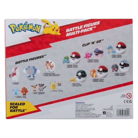 Pokemon - Battle Figure 6 Pk (PKW3614) / Toys - Αταξινόμητα -  - Techbox