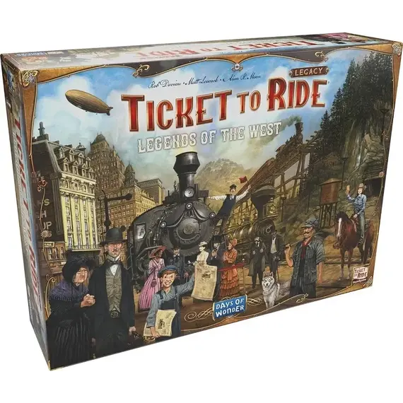 Ticket to Ride - Legacy - Legends of the West (DOW720036) / Toys - Αταξινόμητα -  - Techbox