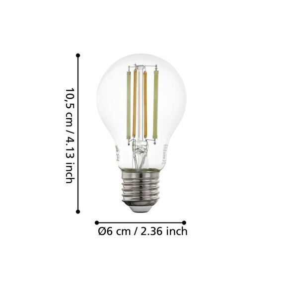 EGLO - E27 A60, clear - TW - Zigbee, Bluetooth / Electronics | Techbox