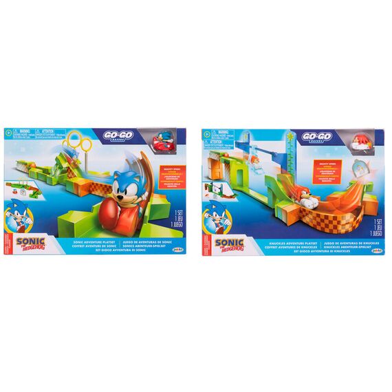 Sonic Go Go Racers Sonic & Knuckles assorted playset - Αταξινόμητα -  - Techbox