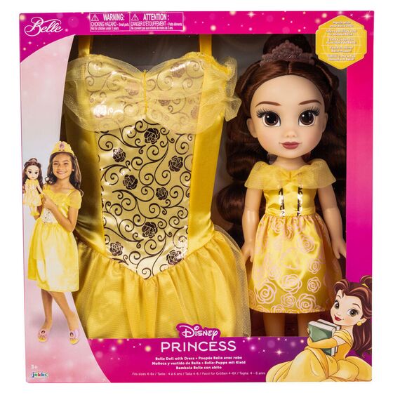 Disney Beauty and the Beast Belle doll + costume 38cm |  Techbox