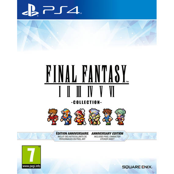 Final Fantasy I-VI - Collection - Anniversary Edition / PlayStation 4 - PS4 Games - Games - Techbox