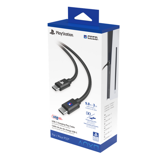 USB-C Charging Play Cable for DualSense Wireless Controller / PlayStation 5 - PS5 Accessories - Accessories for Consoles - Techbox