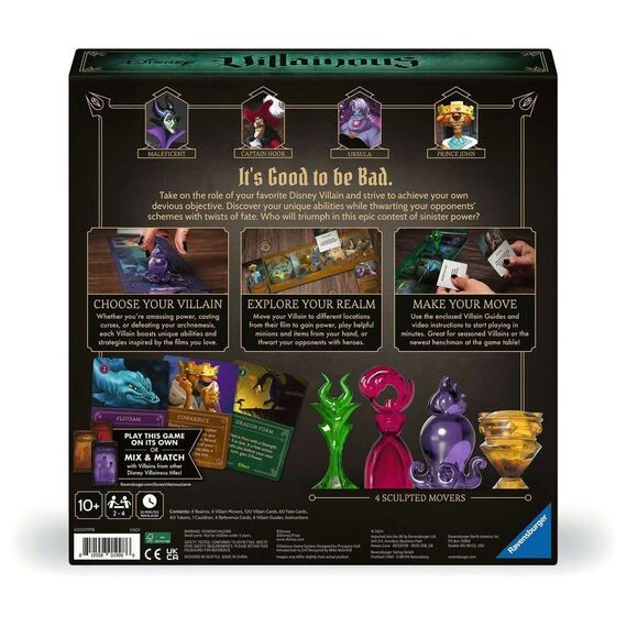 Ravensburger - Disney Villainous Intro to Evil EN (10822891) / Toys - Αταξινόμητα -  - Techbox