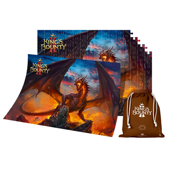 Good Loot - King's Bounty II: Dragon 1000 Pcs / Fan Shop and Merchandise - Puzzles - Gifts - Techbox