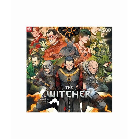 Good Loot - Gaming Puzzle: The Witcher Nilfgaard (500 pieces) / Fan Shop and Merchandise - Puzzles - Gifts - Techbox