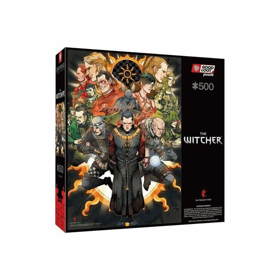 Good Loot - Gaming Puzzle: The Witcher Nilfgaard (500 pieces) / Fan Shop and Merchandise - Puzzles - Gifts - Techbox