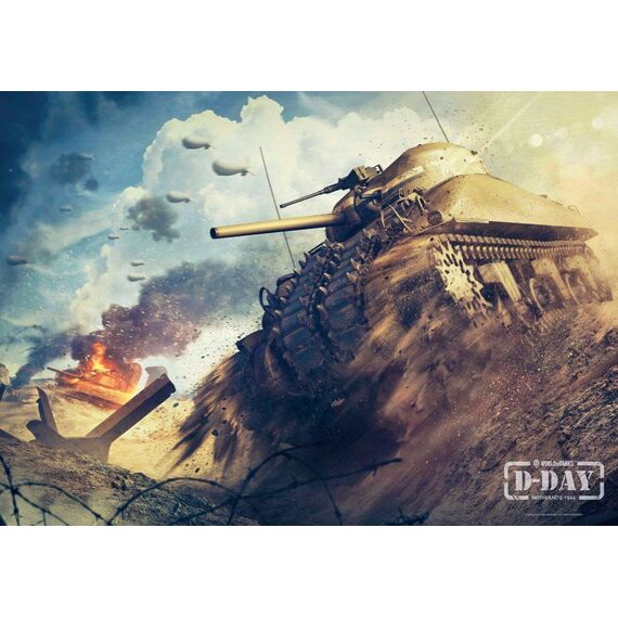 Good Loot - Gaming Puzzle: World of Tanks D-Day - 1000 / Fan Shop and Merchandise - Puzzles - Gifts - Techbox