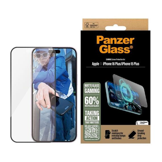 PanzerGlass - Gaming Screen Protection - iPhone 16 Plus - Ultra Wide Fit / Electronics - Αταξινόμητα -  - Techbox