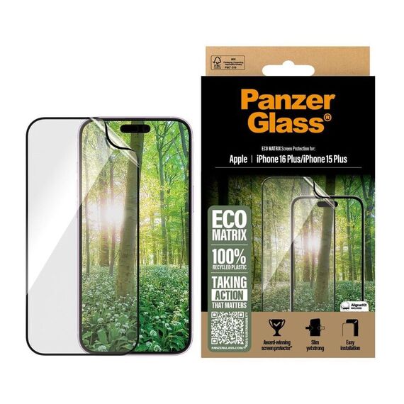 PanzerGlass - Screen Protection MATRIX - iPhone 16 Plus - Ultra Wide Fit / Electronics - Αταξινόμητα -  - Techbox
