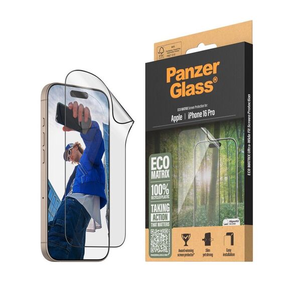 PanzerGlass - Screen Protection MATRIX - iPhone 16  Pro - Ultra Wide Fit / Electronics - Αταξινόμητα -  - Techbox