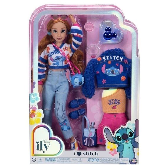 Disney ILY 4ever - Fashion Doll - Stitch (239344) / Toys - Dolls - Collectibles - Techbox