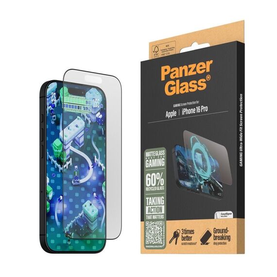 PanzerGlass - Gaming Screen Protection - iPhone 16 Pro - Ultra Wide Fit / Electronics - Αταξινόμητα -  - Techbox