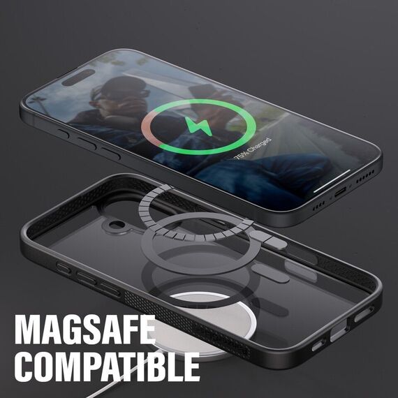 PanzerGlass - HardCase MagSafe - iPhone 16 Plus - Black / Electronics - Apple Cases - Cases - Techbox