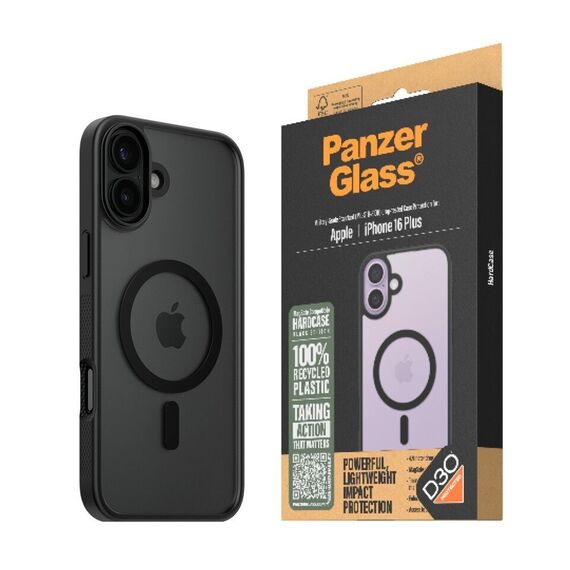 PanzerGlass - HardCase MagSafe - iPhone 16 Plus - Black / Electronics - Apple Cases - Cases - Techbox