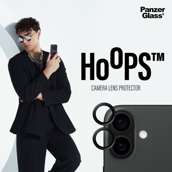 PanzerGlass - Hoops Lens Protector - iPhone 16/iPhone 16 Plus - Black / Electronics - Αταξινόμητα -  - Techbox