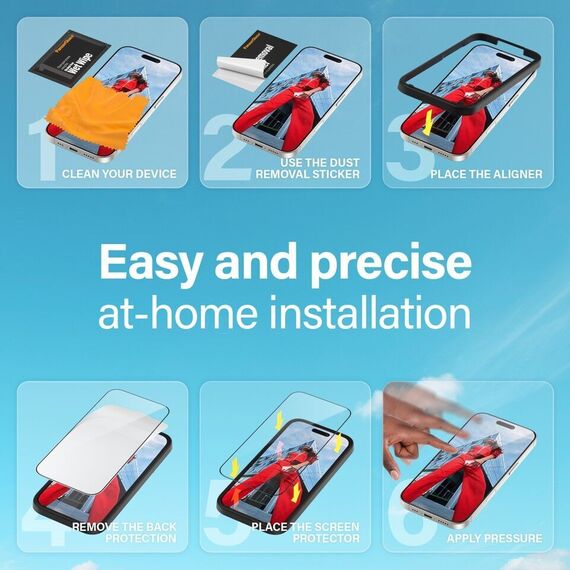 PanzerGlass - Screen Protection - iPhone 16  Pro Max - Ultra Wide Fit / Electronics | Techbox