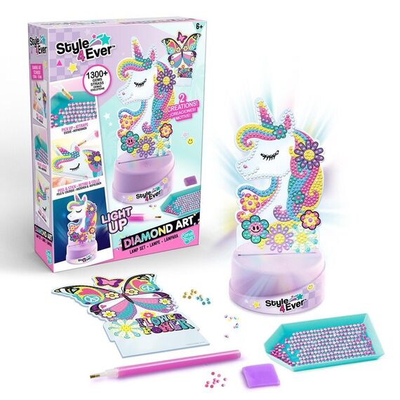 Style 4 Ever - Diamond Art Lamp Set (299) / Toys
