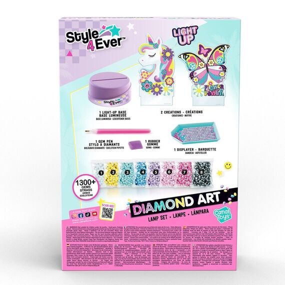 Style 4 Ever - Diamond Art Lamp Set (299) / Toys