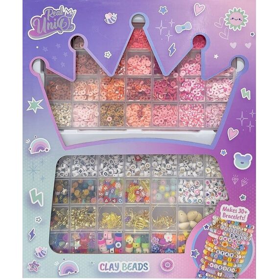 Real UniQ - Clay Beads Set (30517) / Toys