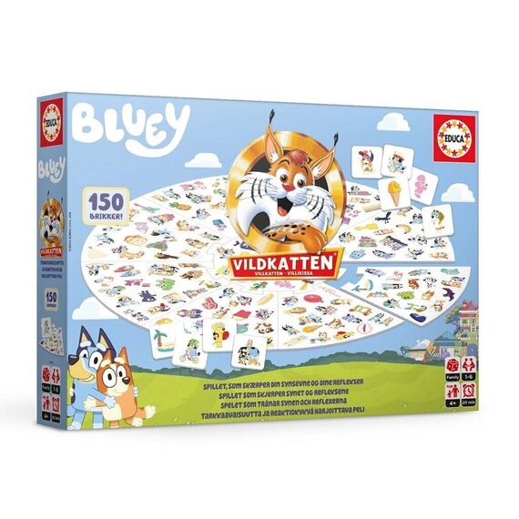 Educa  - Vildkatten Bluey (78-20074) / Toys