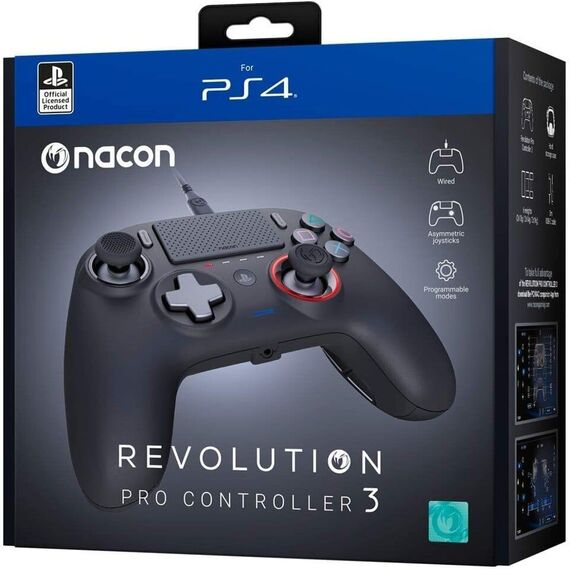 NACON REVOLUTION PRO 3 OFFICIAL PS4 CONTROLLER / PlayStation 4 - PS4 Accessories - Accessories for Consoles - Techbox