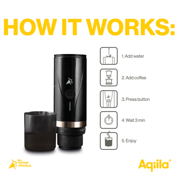 Aqiila - Coffeebird - Portable espresso machine / Sport and Outdoor - Αταξινόμητα -  - Techbox