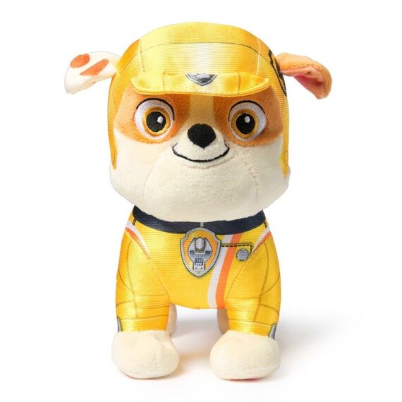 Paw Patrol - Rescue Wheels - Basic Plush - Rubble (19cm) / Toys - Plushies - Gifts - Techbox