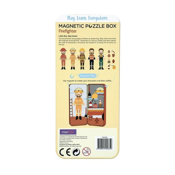 mierEdu - Magnetic Hero Box - Firefighter - (ME085) / Toys - Αταξινόμητα -  - Techbox