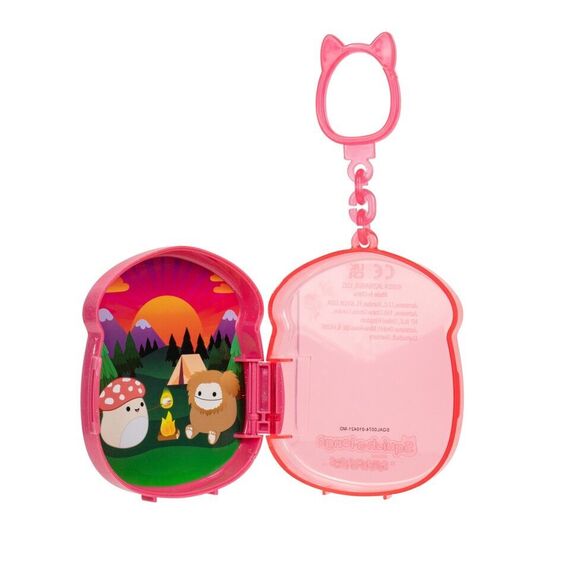 Squishalongs - 2,5 cm Keychain 4 Pack Asst (2420102) / Toys - Keychains - Gifts - Techbox
