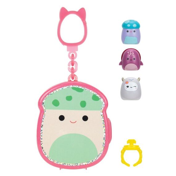 Squishalongs - 2,5 cm Keychain 4 Pack Asst (2420102) / Toys - Keychains - Gifts - Techbox