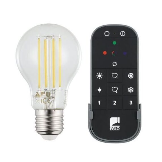 EGLO - Set of 2x E27 A60, remote control - White - Zigbee, Bluetooth / Electronics | Techbox
