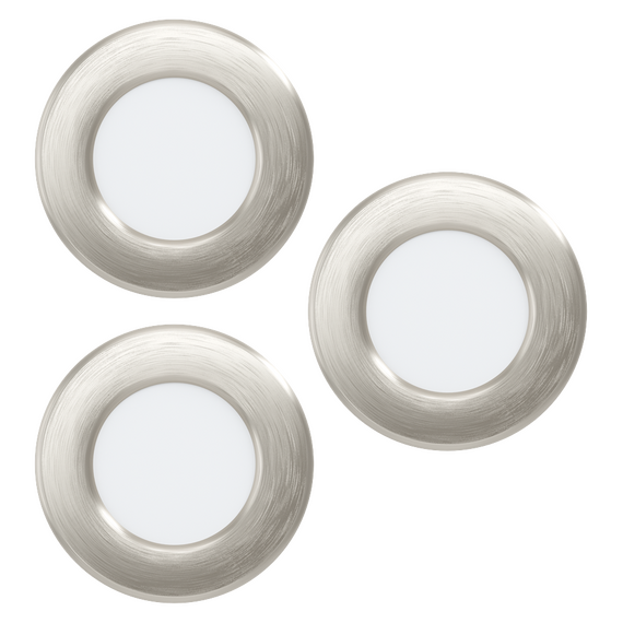 EGLO - FUEVA 5 RECESSED SET - 86mm - satineret nikkel / Electronics - Αταξινόμητα -  - Techbox