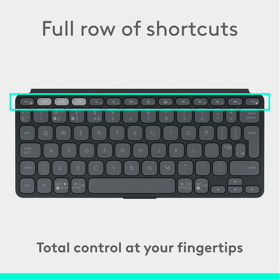 Logitech - Keys-To-Go 2 Portable Wireless Keyboard for Tablets - Nordic / Computers - Αταξινόμητα -  - Techbox