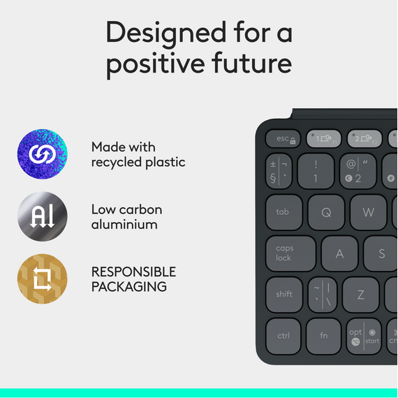 Logitech - Keys-To-Go 2 Portable Wireless Keyboard for Tablets - Nordic / Computers - Αταξινόμητα -  - Techbox