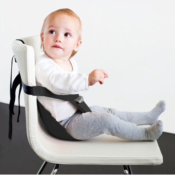 MiniMonkey - Mini Chair -  Recycled Fabric - Black (MM8718144963830) / Baby and Children