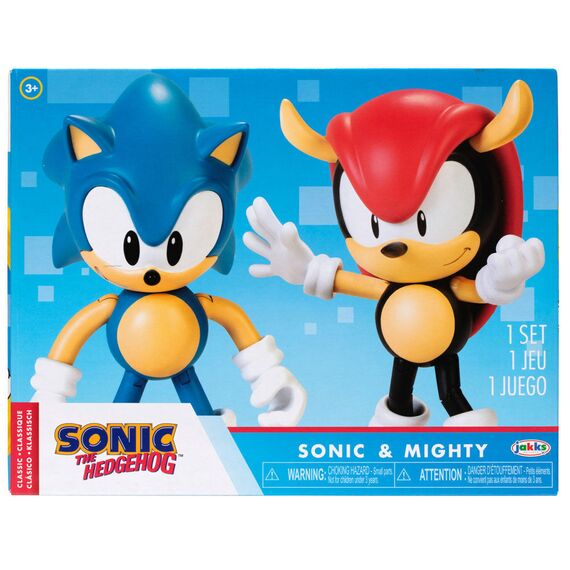 Sonic The Hedgehog Sonic & Mighty Sonic set figures 10cm - Αταξινόμητα -  - Techbox