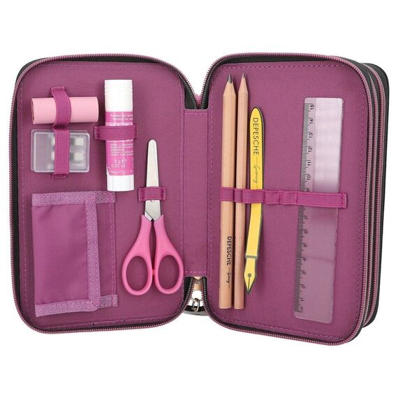 TOPModel - Triple Pencil Case REBEL KITTY ( 0413017 ) / Toys |  Techbox