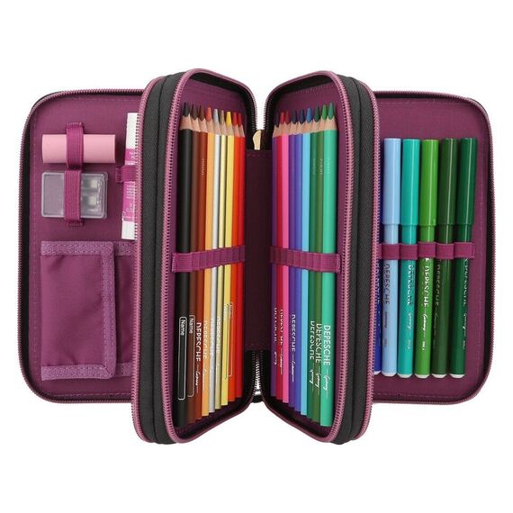 TOPModel - Triple Pencil Case REBEL KITTY ( 0413017 ) / Toys |  Techbox
