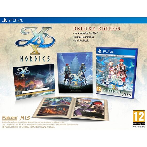 Ys X: Nordics (Deluxe Edition) / PlayStation 4 | Techbox