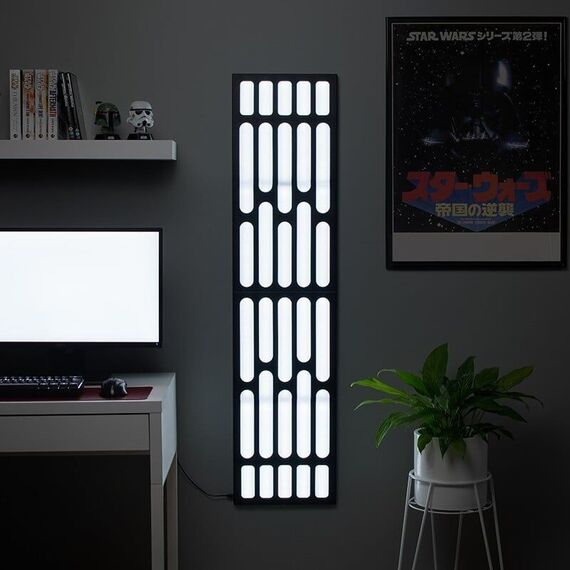 Death Star Wall Panel Light / Fan Shop and Merchandise - Home Decoration - Gifts - Techbox
