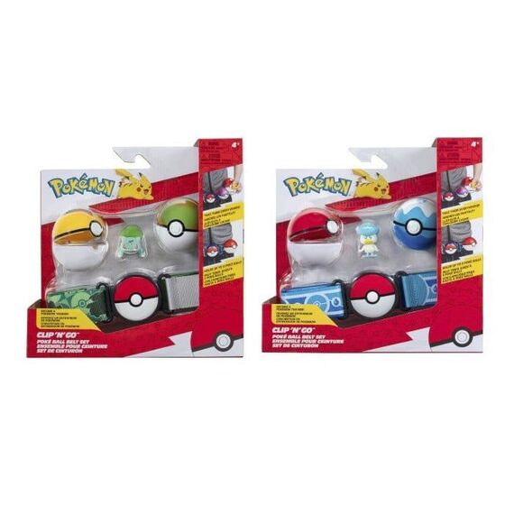 Pokemon - POKEMON CLIP N GO BELT SET ASS. (95283-16) / Toys - Αταξινόμητα -  - Techbox