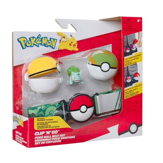 Pokemon - POKEMON CLIP N GO BELT SET ASS. (95283-16) / Toys - Αταξινόμητα -  - Techbox