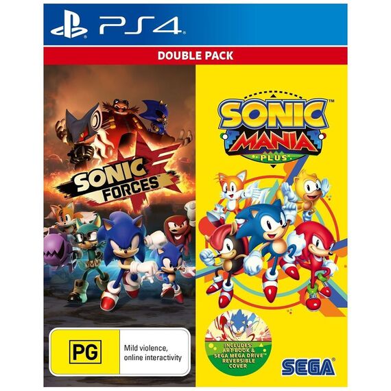 Sonic Mania Plus and Sonic Forces Double Pack / PlayStation 4 - PS4 Games - Games - Techbox