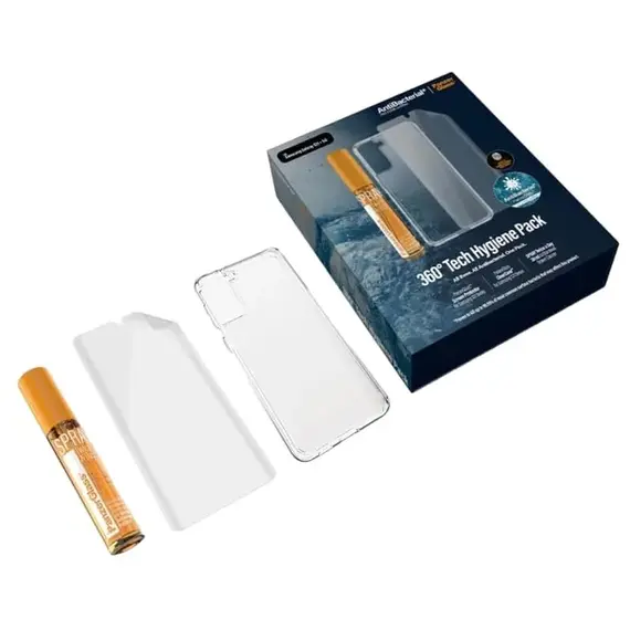 PanzerGlass - Galaxy S21 Hygiene Pack (TPU, ClearCase, 30 ml Spray) / Electronics - Αταξινόμητα -  - Techbox