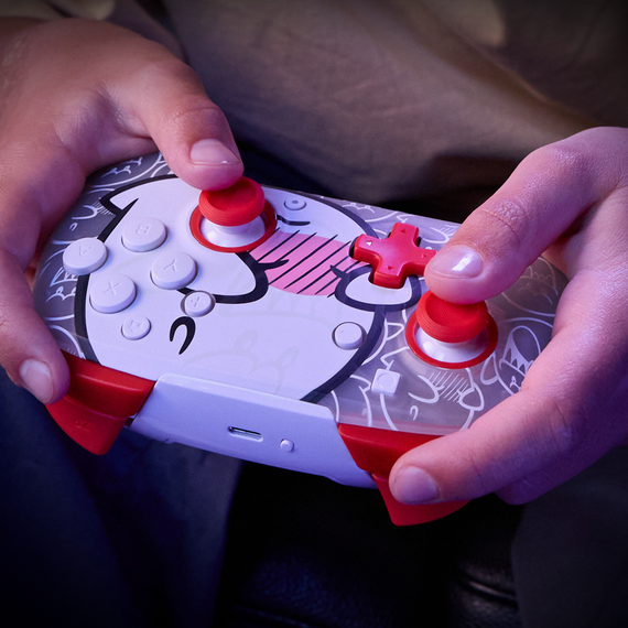 PDP Rematch Wireless Controller Glow - Boo Hoo / Nintendo Switch | Techbox