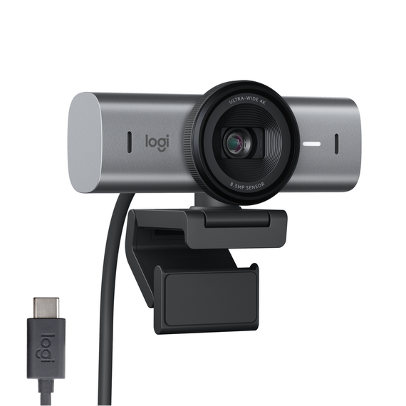 Logitech - MX Brio Ultra HD 4K Collaboration and Streaming Webcam - Graphite / Computers - Αταξινόμητα -  - Techbox