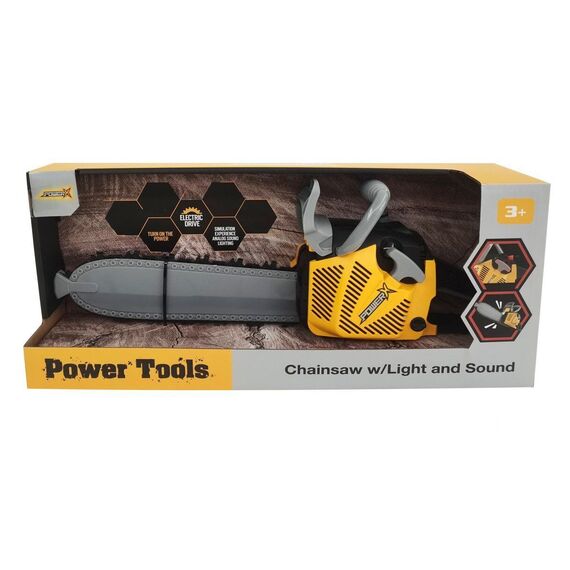 POWER X - Chain Saw w/ Sound and Light (20356) / Toys